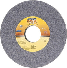 Norton - 12" Diam x 3" Hole x 1" Thick, K Hardness, 46 Grit Surface Grinding Wheel - Aluminum Oxide, Type 1, Coarse Grade, 2,070 Max RPM, Vitrified Bond, No Recess - Exact Tooling