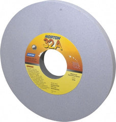 Norton - 12" Diam x 3" Hole x 1" Thick, K Hardness, 80 Grit Surface Grinding Wheel - Aluminum Oxide, Type 1, Medium Grade, 2,070 Max RPM, Vitrified Bond, No Recess - Exact Tooling