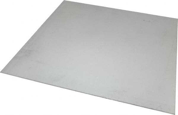 Value Collection - 0.06 Inch Thick x 12 Inch Wide x 12 Inch Long, 304 Stainless Steel Sheet - Cold Rolled, Bright Finish, #2B - Exact Tooling