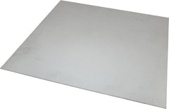 Value Collection - 0.06 Inch Thick x 12 Inch Wide x 12 Inch Long, 304 Stainless Steel Sheet - Cold Rolled, Bright Finish, #2B - Exact Tooling