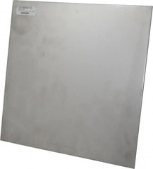Made in USA - 0.12 Inch Thick x 12 Inch Wide x 12 Inch Long, 304 Stainless Steel Sheet - Cold Rolled, Bright Finish, #2B - Exact Tooling