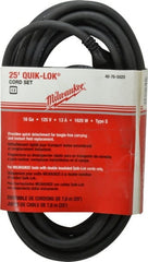 Milwaukee Tool - Power Drill Quik-Lok Cord Set - For All Magnum Drills - Exact Tooling