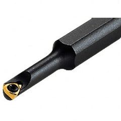 Iscar - 8mm Min Bore Diam, 110mm OAL, 12mm Shank Diam, S-SWUB Indexable Boring Bar - 32mm Max Bore Depth, WB.T 0601.. Insert, Screw or Clamp Holding Method - Exact Tooling