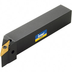 Iscar - SVJN, Left Hand Cut, 5/8" Shank Height x 5/8" Shank Width, Negative Rake Indexable Turning Toolholder - 4" OAL, VN..2.5 Insert Compatibility, Series Isoturn - Exact Tooling