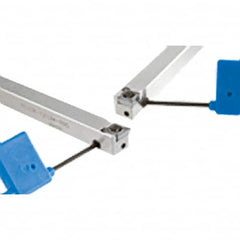 Iscar - PCLC, Right Hand Cut, 12mm Shank Height x 12mm Shank Width, Neutral Rake Indexable Turning Toolholder - 150mm OAL, CC.T Insert Compatibility, Series Isoturn - Exact Tooling