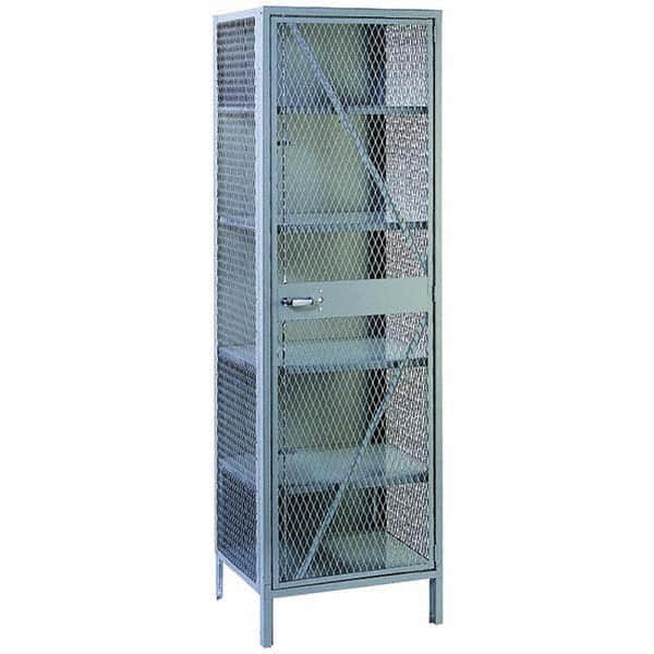 Lyon - 4 Shelf Locking Storage Cabinet - Exact Tooling