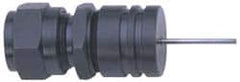 TESA Brown & Sharpe - Round Depth Gage Base - 0.052 (Contact Point) Inch Base Hole Diameter, Use with Dial Depth Gages - Exact Tooling