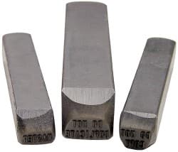 Made in USA - 1/16" Character Size, MASTER Character, Heavy Duty Individual Steel Stamp - Steel - Exact Tooling