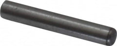 Value Collection - 1/16" Diam x 3/8" Pin Length Grade 8 Alloy Steel Standard Dowel Pin - C 50-58 Hardness, 800 Lb Breaking Strength, 1 Beveled & 1 Rounded End - Exact Tooling