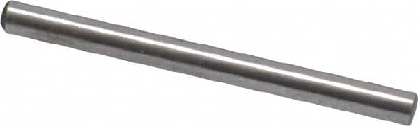 Value Collection - 1/16" Diam x 3/4" Pin Length Grade 8 Alloy Steel Standard Dowel Pin - C 50-58 Hardness, 800 Lb Breaking Strength, 1 Beveled & 1 Rounded End - Exact Tooling