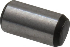 Value Collection - 3/32" Diam x 3/16" Pin Length Grade 8 Alloy Steel Standard Dowel Pin - C 50-58 Hardness, 1,800 Lb Breaking Strength, 1 Beveled & 1 Rounded End - Exact Tooling