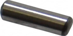 Value Collection - 3/32" Diam x 5/16" Pin Length Grade 8 Alloy Steel Standard Dowel Pin - C 50-58 Hardness, 1,800 Lb Breaking Strength, 1 Beveled & 1 Rounded End - Exact Tooling