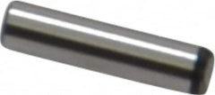 Value Collection - 3/32" Diam x 3/8" Pin Length Grade 8 Alloy Steel Standard Dowel Pin - C 50-58 Hardness, 1,800 Lb Breaking Strength, 1 Beveled & 1 Rounded End - Exact Tooling
