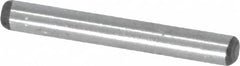 Value Collection - 3/32" Diam x 3/4" Pin Length Grade 8 Alloy Steel Standard Dowel Pin - C 50-58 Hardness, 1,800 Lb Breaking Strength, 1 Beveled & 1 Rounded End - Exact Tooling