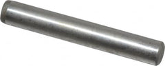 Value Collection - 3/16" Diam x 1-1/4" Pin Length Grade 8 Alloy Steel Standard Dowel Pin - C 50-58 Hardness, 7,200 Lb Breaking Strength, 1 Beveled & 1 Rounded End - Exact Tooling
