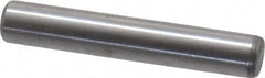 Value Collection - 1/4" Diam x 1-1/2" Pin Length Grade 8 Alloy Steel Standard Dowel Pin - C 50-58 Hardness, 12,800 Lb Breaking Strength, 1 Beveled & 1 Rounded End - Exact Tooling