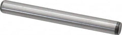 Value Collection - 1/4" Diam x 2-1/4" Pin Length Grade 8 Alloy Steel Standard Dowel Pin - C 50-58 Hardness, 12,800 Lb Breaking Strength, 1 Beveled & 1 Rounded End - Exact Tooling