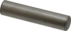 Value Collection - 7/16" Diam x 2" Pin Length Grade 8 Alloy Steel Standard Dowel Pin - C 50-58 Hardness, 39,100 Lb Breaking Strength, 1 Beveled & 1 Rounded End - Exact Tooling