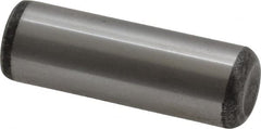 Value Collection - 1/2" Diam x 1-1/2" Pin Length Grade 8 Alloy Steel Standard Dowel Pin - C 50-58 Hardness, 51,000 Lb Breaking Strength, 1 Beveled & 1 Rounded End - Exact Tooling