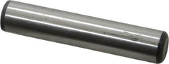 Value Collection - 1/2" Diam x 2-1/2" Pin Length Grade 8 Alloy Steel Standard Dowel Pin - C 50-58 Hardness, 51,000 Lb Breaking Strength, 1 Beveled & 1 Rounded End - Exact Tooling