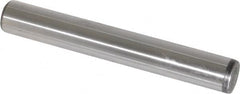Value Collection - 1/2" Diam x 3-1/2" Pin Length Grade 8 Alloy Steel Standard Dowel Pin - C 50-58 Hardness, 51,000 Lb Breaking Strength, 1 Beveled & 1 Rounded End - Exact Tooling