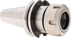 Iscar - 0.08" to 0.789" Capacity, 2-9/16" Projection, CAT40 Taper Shank, ER32 Collet Chuck - 0.0001" TIR, Through-Spindle & DIN Flange Coolant - Exact Tooling