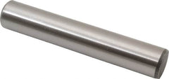 Value Collection - 5/8" Diam x 3-1/2" Pin Length Grade 8 Alloy Steel Standard Dowel Pin - C 50-58 Hardness, 79,800 Lb Breaking Strength, 1 Beveled & 1 Rounded End - Exact Tooling