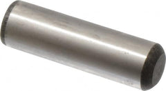 Value Collection - 3/4" Diam x 2-1/2" Pin Length Grade 8 Alloy Steel Standard Dowel Pin - C 50-58 Hardness, 114,000 Lb Breaking Strength, 1 Beveled & 1 Rounded End - Exact Tooling