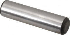 Value Collection - 7/8" Diam x 3-1/2" Pin Length Grade 8 Alloy Steel Standard Dowel Pin - C 50-58 Hardness, 156,000 Lb Breaking Strength, 1 Beveled & 1 Rounded End - Exact Tooling