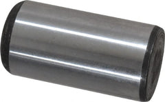 Value Collection - 1" Diam x 2" Pin Length Grade 8 Alloy Steel Standard Dowel Pin - C 50-58 Hardness, 204,000 Lb Breaking Strength, 1 Beveled & 1 Rounded End - Exact Tooling