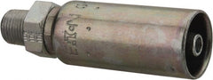 Eaton - 1/8-27 NPT Straight Hydraulic Hose Fitting - 1/4" Hose Diam - Exact Tooling