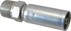 Eaton - 3/8-18 NPT Straight Hydraulic Hose Fitting - 1/4" Hose Diam - Exact Tooling