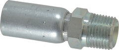 Eaton - 1/2-14 NPT Straight Hydraulic Hose Fitting - 3/8" Hose Diam - Exact Tooling