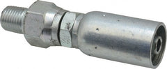 Eaton - 1/4-18 Thread Straight Hydraulic Hose Fitting - 3/8" Hose Diam - Exact Tooling