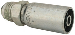Eaton - 3/4-16 SAE Straight Hydraulic Hose Fitting - 3/8" Hose Diam - Exact Tooling