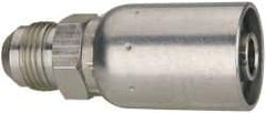 Eaton - 3/4-16 SAE Straight Hydraulic Hose Fitting - 1/2" Hose Diam - Exact Tooling