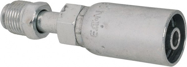 Eaton - 5/8-18 Thread Straight Hydraulic Hose Fitting - 3/8" Hose Diam - Exact Tooling