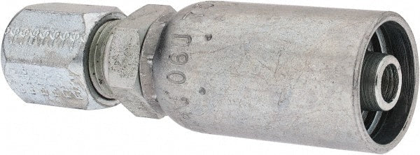 Eaton - 9/16-18 Thread Straight Hydraulic Hose Fitting - 3/8" Hose Diam - Exact Tooling