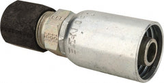 Eaton - 3/4-16 Thread Straight Hydraulic Hose Fitting - 1/2" Hose Diam - Exact Tooling