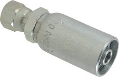 Eaton - 7/16-20 SAE Straight Hydraulic Hose Fitting - 3/8" Hose Diam - Exact Tooling