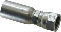 Eaton - 3/4-16 SAE Straight Hydraulic Hose Fitting - 3/8" Hose Diam - Exact Tooling