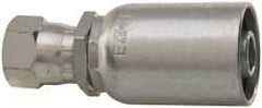 Eaton - 9/16-18 SAE Straight Hydraulic Hose Fitting - 1/2" Hose Diam - Exact Tooling