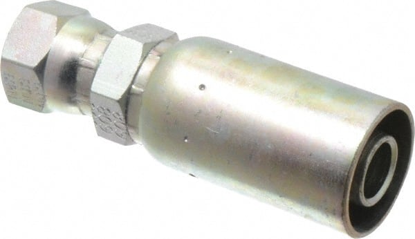 Eaton - 3/4-16 SAE Straight Hydraulic Hose Fitting - 5/8" Hose Diam - Exact Tooling