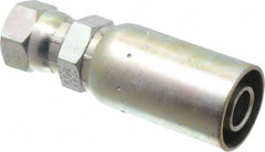 Eaton - 3/4-16 SAE Straight Hydraulic Hose Fitting - 5/8" Hose Diam - Exact Tooling