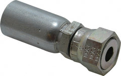 Eaton - 13/16-16 Thread Straight Hydraulic Hose Fitting - 3/8" Hose Diam - Exact Tooling