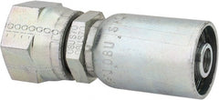 Eaton - 1-14 Thread Straight Hydraulic Hose Fitting - 1/2" Hose Diam - Exact Tooling