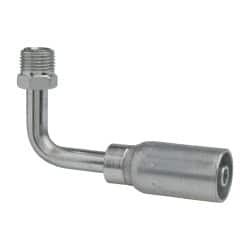 Eaton - 5/8-18 Thread Hydraulic Hose Elbow - 3/8" Hose Diam - Exact Tooling
