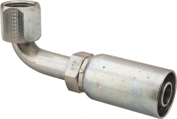 Eaton - 7/8-14 SAE Hydraulic Hose Elbow - 5/8" Hose Diam - Exact Tooling
