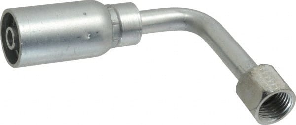 Eaton - 9/16-18 Thread Hydraulic Hose Elbow - 3/8" Hose Diam - Exact Tooling