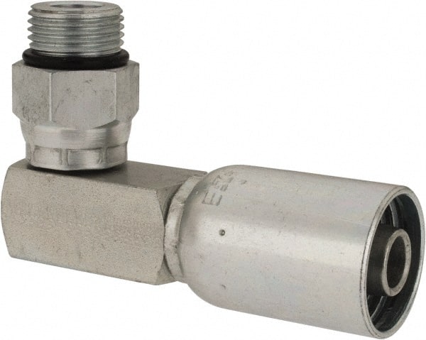 Eaton - 3/4-16 Thread Hydraulic Hose Elbow - 1/2" Hose Diam - Exact Tooling